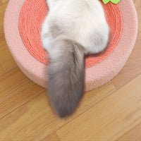 HKM-9334333 Sisal Cat Scratch Board Nest - Wear-Resistant Cloth, 43x43cm, Ideal for Cats