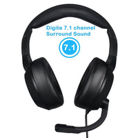 HKM-933459 NUBWO N11 USB Gaming Headset with 50mm Drivers and Adjustable Microphone