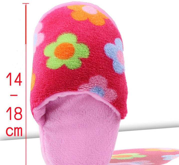 HKM-9334973 Dazzle Color Stripe Slipper with Built-in Sound Toy for Pets - 16cm x 8cm