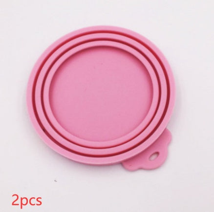 HKM-9335613 Silicone Food Can Cover for Dogs and Cats - Sealing Solution for 65mm, 75mm, and 85mm Cans