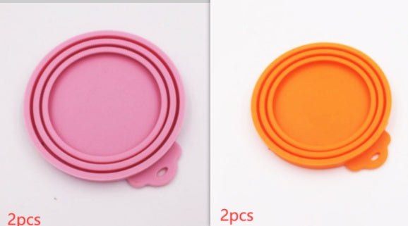 HKM-9335613 Silicone Food Can Cover for Dogs and Cats - Sealing Solution for 65mm, 75mm, and 85mm Cans