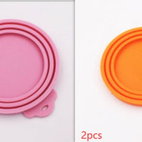 HKM-9335613 Silicone Food Can Cover for Dogs and Cats - Sealing Solution for 65mm, 75mm, and 85mm Cans