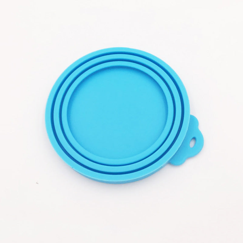HKM-9335613 Silicone Food Can Cover for Dogs and Cats - Sealing Solution for 65mm, 75mm, and 85mm Cans