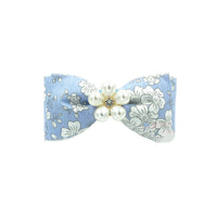 HKM-9336125 Handmade Red Festive Pet Collar with Bow for Cats and Dogs