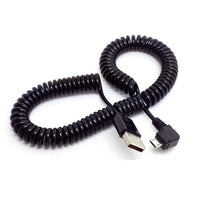 HKM-933651 Telescopic USB 2.0 Data Cable – 3m Length with High-Speed Transmission and Durable Design