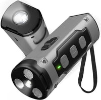 HKM-9337405 Ultrasonic Dog Bark Control Device with LED Flashlight - Effective Bark Deterrent for Dogs