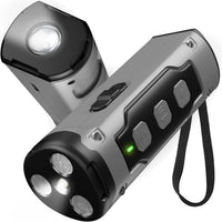 HKM-9337405 Ultrasonic Dog Bark Control Device with LED Flashlight - Effective Bark Deterrent for Dogs
