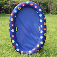 HKM-9341757 Inflatable Dog Swimming Pool Hammock - Portable Pet Floating Bed for Summer Fun