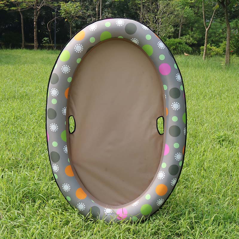 HKM-9341757 Inflatable Dog Swimming Pool Hammock - Portable Pet Floating Bed for Summer Fun