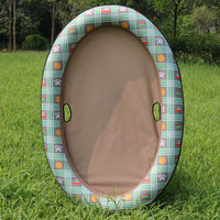 HKM-9341757 Inflatable Dog Swimming Pool Hammock - Portable Pet Floating Bed for Summer Fun