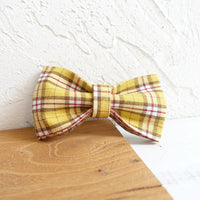 HKM-9341885 Lattice Bow Dog Collar in Polyester ¨C Adjustable Sizes XS to XL