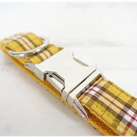 HKM-9341885 Lattice Bow Dog Collar in Polyester ¨C Adjustable Sizes XS to XL