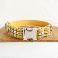 HKM-9341885 Lattice Bow Dog Collar in Polyester ¨C Adjustable Sizes XS to XL