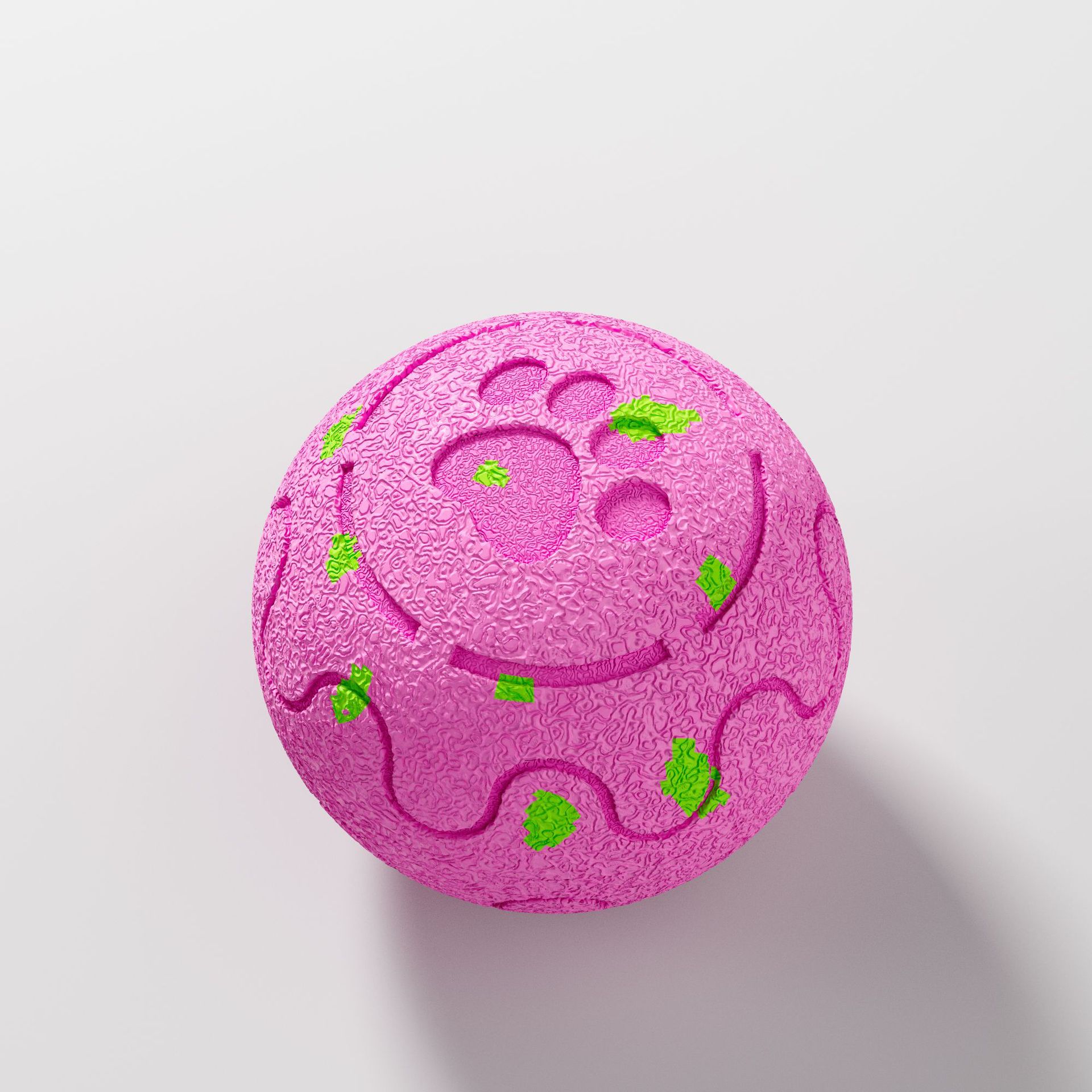 HKM-9342525 Interactive Nibbling Toy with Automatic Bounce and Rotation Functions for Pets