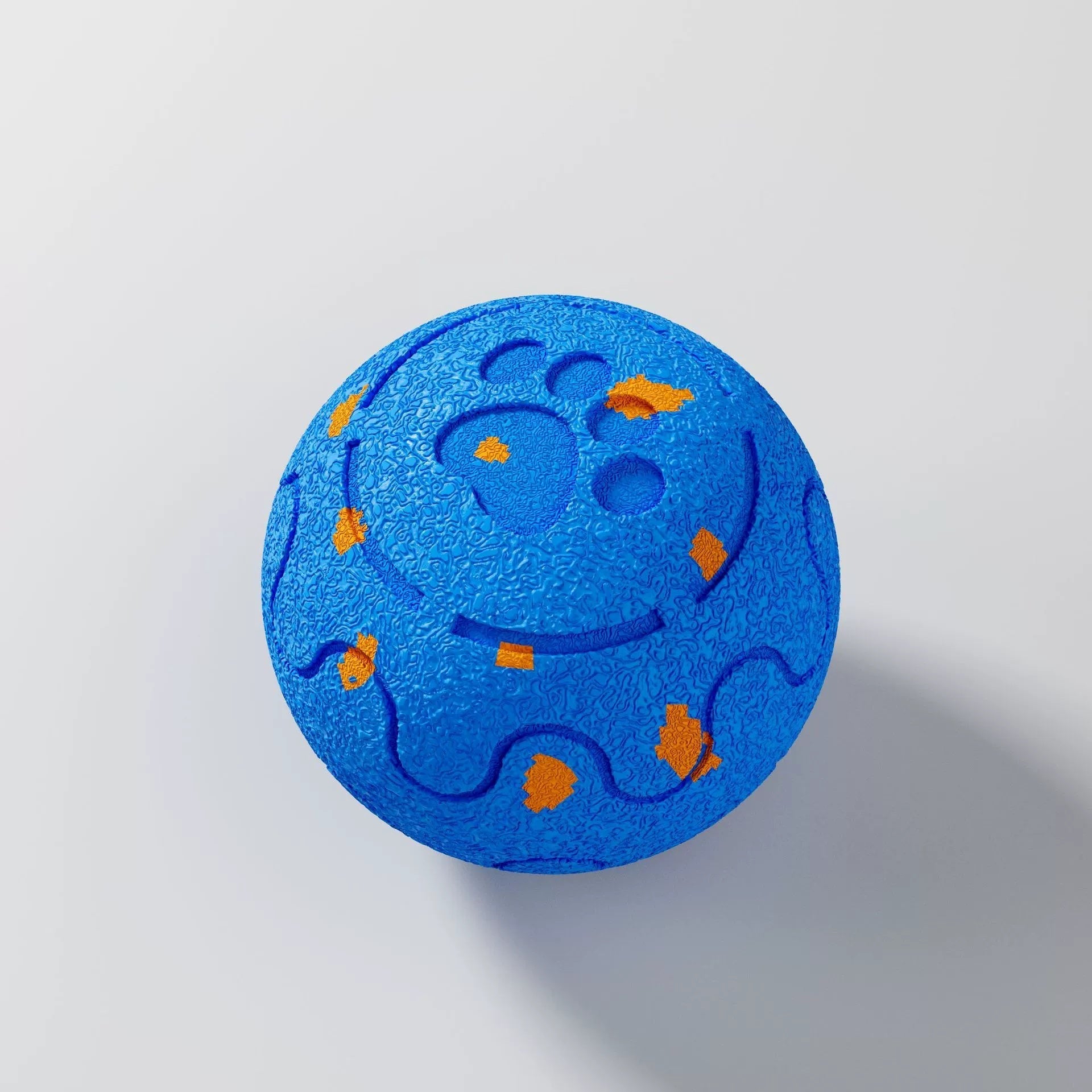 HKM-9342525 Interactive Nibbling Toy with Automatic Bounce and Rotation Functions for Pets