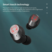 HKM-934419 Wireless Sports Earbuds with 1200mAh Charging Case - Waterproof TWS Earphones for Xiaomi