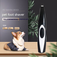 HKM-9345469 Pet Hair Clipper for Cats and Dogs - Rechargeable Electric Shaver, ABS Plastic, 6.5W Power