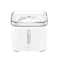 HKM-9345725 Automatic Dog and Cat Water Fountain, Detachable Plastic Design, Non-Induction Dispenser, 180mm x 180mm x 155mm