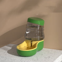 HKM-9345853 Automatic Cat and Dog Feeder with 3.3L Water Dispenser and Crooked Neck Design