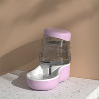 HKM-9345853 Automatic Cat and Dog Feeder with 3.3L Water Dispenser and Crooked Neck Design