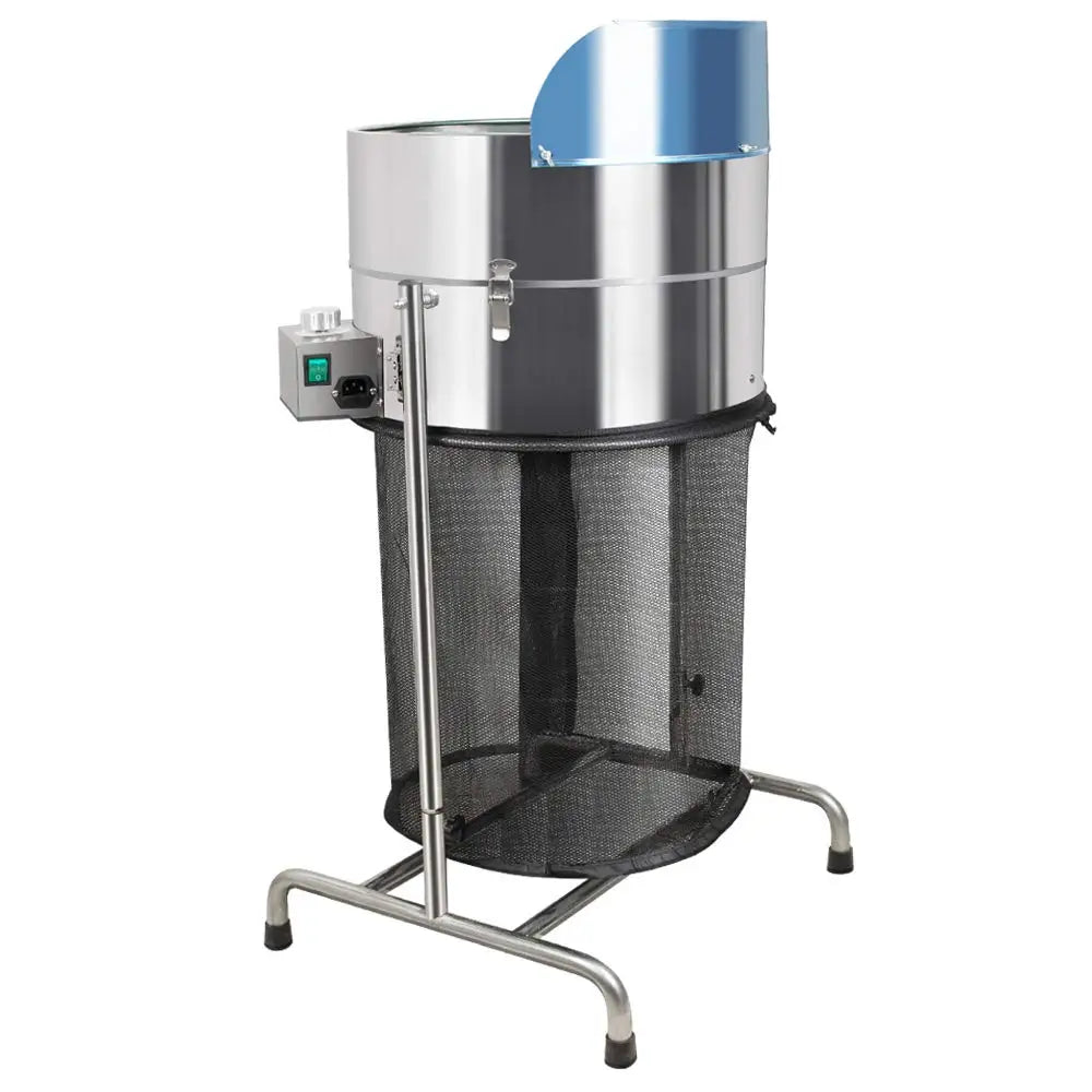 HKM-934611 18-Inch Stainless Steel Automatic Leaf Trimmer with Hydroponic Tipping Bucket for Gardening Tools