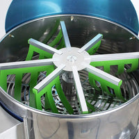 HKM-934611 18-Inch Stainless Steel Automatic Leaf Trimmer with Hydroponic Tipping Bucket for Gardening Tools