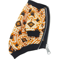 HKM-9346237 Cozy Acrylic Christmas Print Teddy Clothes for Dogs - Spring and Autumn Styles