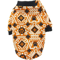HKM-9346237 Cozy Acrylic Christmas Print Teddy Clothes for Dogs - Spring and Autumn Styles