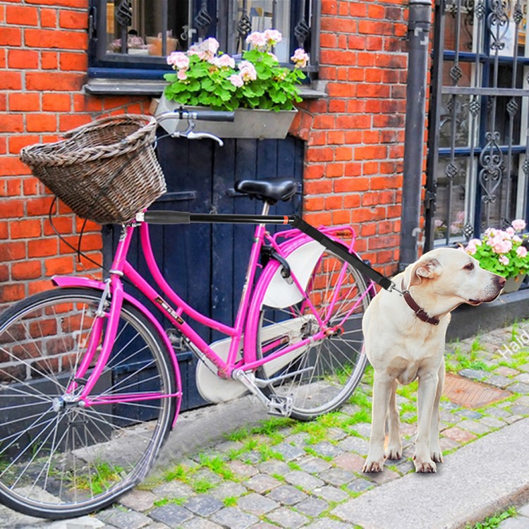 HKM-9347133 Dog Harness with Detachable Bicycle Traction Chain for Walks and Rides
