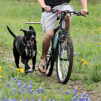 HKM-9347133 Dog Harness with Detachable Bicycle Traction Chain for Walks and Rides