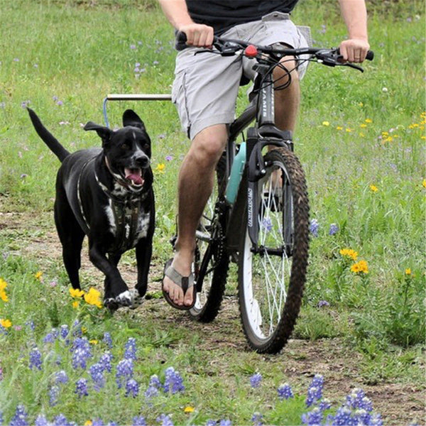 HKM-9347133 Dog Harness with Detachable Bicycle Traction Chain for Walks and Rides