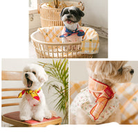 HKM-9347261 Cute Pet Bib Scarf for Dogs and Cats – Multiple Styles Available in Polyester