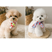 HKM-9347261 Cute Pet Bib Scarf for Dogs and Cats – Multiple Styles Available in Polyester