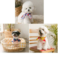 HKM-9347261 Cute Pet Bib Scarf for Dogs and Cats – Multiple Styles Available in Polyester