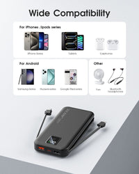 HKM-934803 Portable AC-02F Power Bank – Sleek Design, Lightweight and Convenient Charging Solution