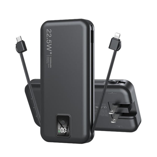 HKM-934803 Portable AC-02F Power Bank – Sleek Design, Lightweight and Convenient Charging Solution