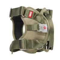 HKM-9348925 Luminous Explosion-Proof Chest Strap in Khaki, Purple, and Black - Oxford Cloth, Multiple Sizes Available