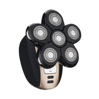 HKM-934931 Five-Head Rechargeable Electric Shaver for Men with Smart Digital Display
