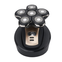 HKM-934931 Five-Head Rechargeable Electric Shaver for Men with Smart Digital Display