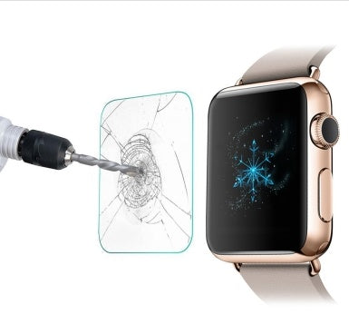 HKM-934931 Ultra-Thin Tempered Glass Screen Protector for 38mm iWatch - Scratch and Fingerprint Resistant