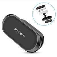 HKM-935123 360-Degree Rotating Magnetic Phone Holder for Car Center Console - Compatible with Phones Under 6.5 Inches