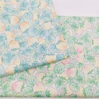 HKM-935251 Cotton Twill Fabric for Home Decor and Bedding - 1.6m Wide, Green & Blue Options