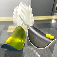 HKM-9352893 Interactive Cat Puzzle Feeder Toy - Rocking Chicken Snack Dispenser for Indoor Cats