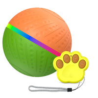 HKM-9354045 Remote Control Interactive Anti-stuffy Intelligent Toy Ball for Pets - Bite-Resistant Silicone Fun