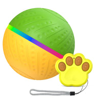 HKM-9354045 Remote Control Interactive Anti-stuffy Intelligent Toy Ball for Pets - Bite-Resistant Silicone Fun