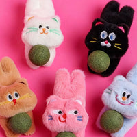 HKM-9355069 Catnip Plush Toy for Cats - Scratch-Resistant and Bite-Resistant Pet Accessory