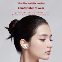 HKM-935571 Compact Bluetooth In-Ear Headphones with Noise Cancelling and Stereo Sound Quality