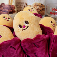 HKM-9356221 Sweet Potato Plush Vocal Toy for Dogs and Cats - Interactive Hide and Seek Fun