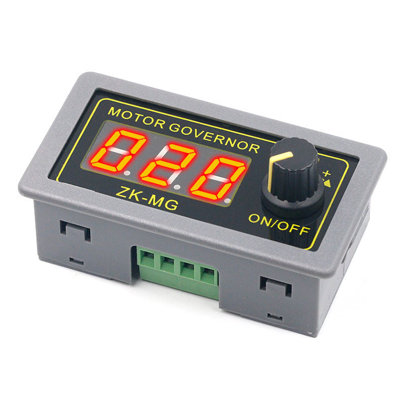 HKM-935763 High Power PWM DC Motor Governor with Digital Display and Encoder, Adjustable Duty Cycle & Frequency, Soft Start Function