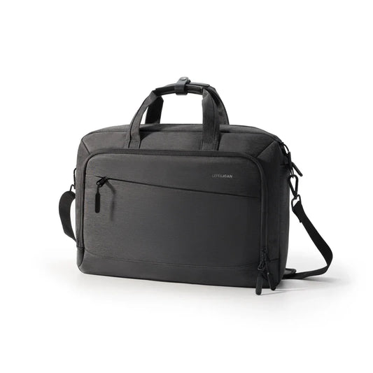 HKM-935955 Stylish Casual Laptop Bag for Men - Solid Color Handbag & Briefcase